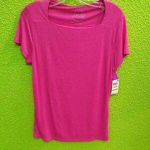 INC International Concepts Pink Short Sleeve T-Shirt